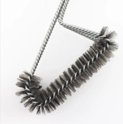 18" Triple-Head BBQ Grill Cleaning Brush by Endo33 Markets