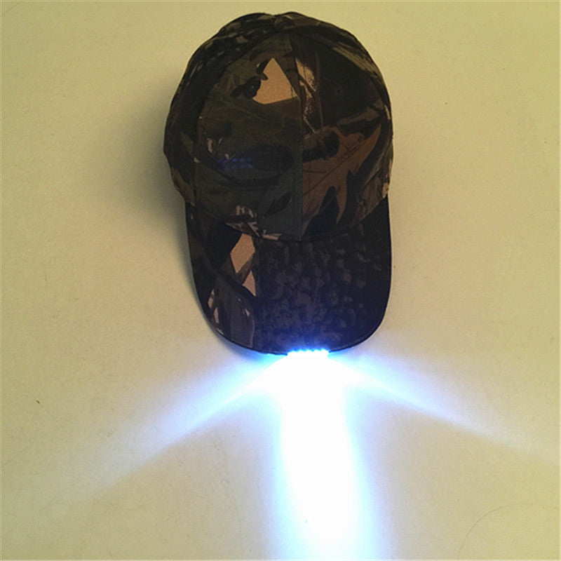 Outdoor Lighting Baseball Cap for Hiking by Endo33 Markets
