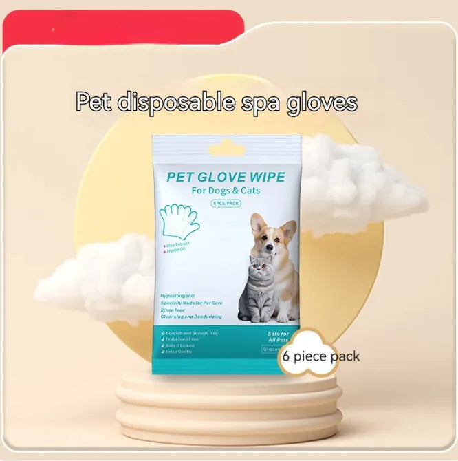 Pet Cleaning Gloves & Wipes by Endo33 Markets