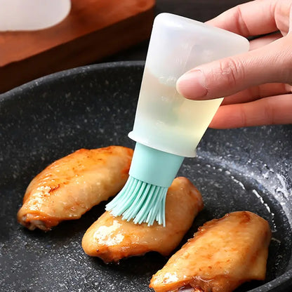 Silicone BBQ Oil Bottle Brush - Heat-Resistant Design by Endo33 Markets
