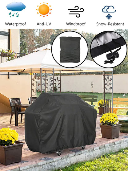 Heavy Duty Waterproof BBQ Grill Cover by Endo33 Markets