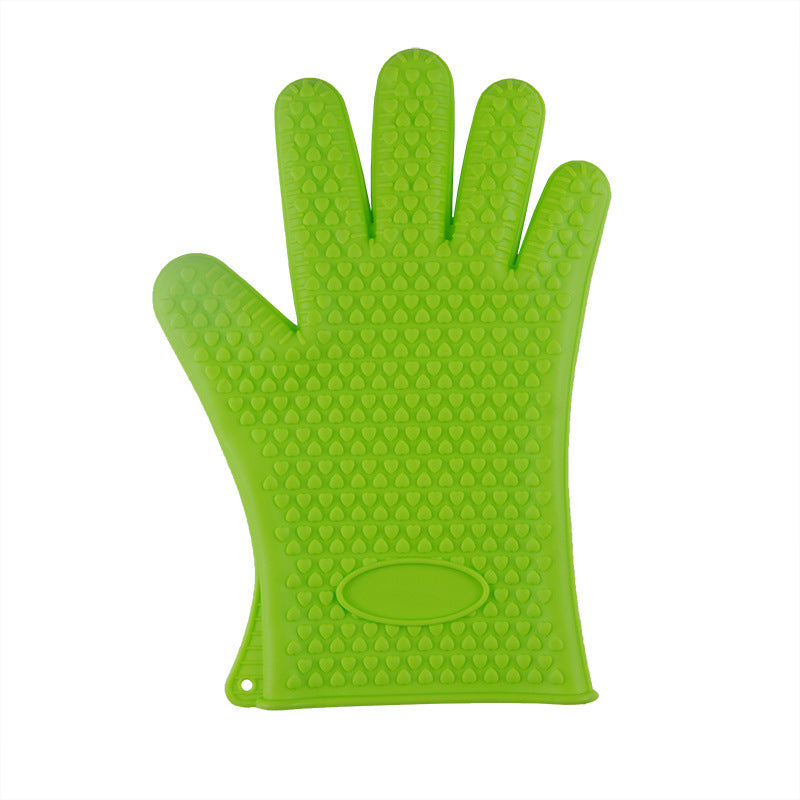 Heat-Resistant Non-Slip Silicone BBQ Kitchen Gloves by Endo33 Markets