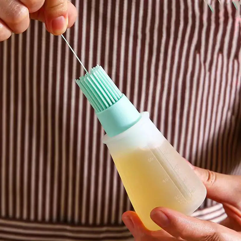 Silicone BBQ Oil Bottle Brush - Heat-Resistant Design by Endo33 Markets