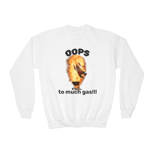 Youth Crewneck Sweatshirt by Printify
