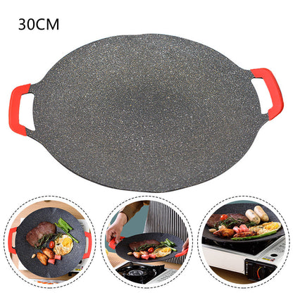 Round Maifan Stone Outdoor Korean BBQ Plate by Endo33 Markets