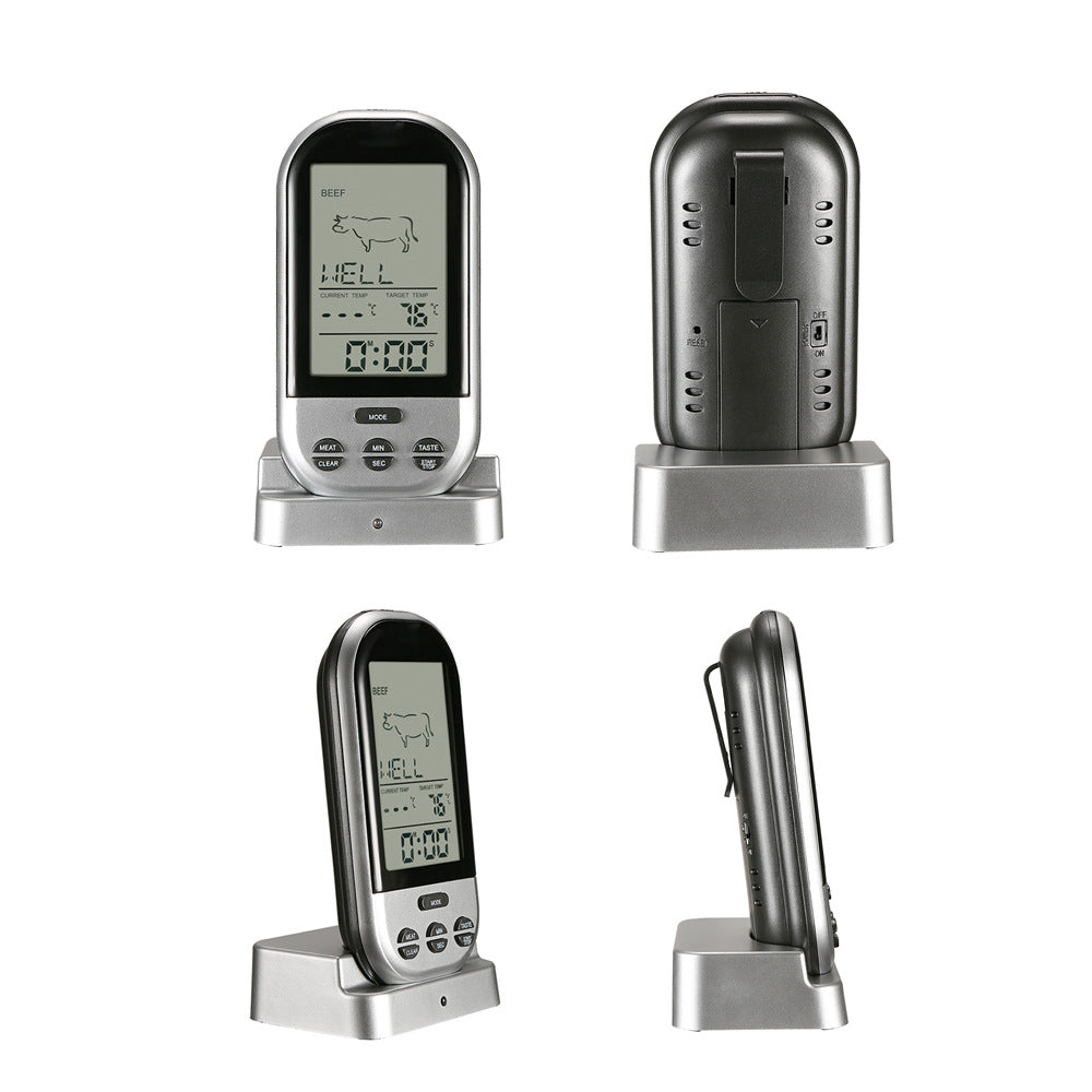 Wireless BBQ Meat Thermometer with Timer for Cooking by Endo33 Markets