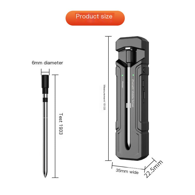 Wireless BBQ Meat Thermometer with Bluetooth for Cooking by Endo33 Markets