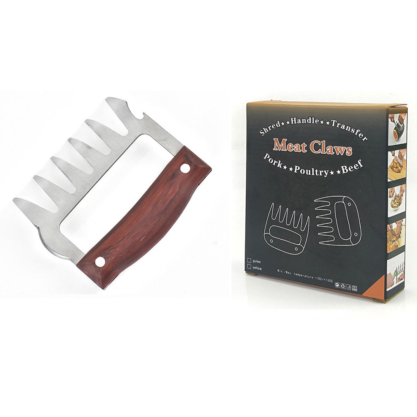 BBQ Meat Shredder Claws - Multi-Functional Tool by Endo33 Markets