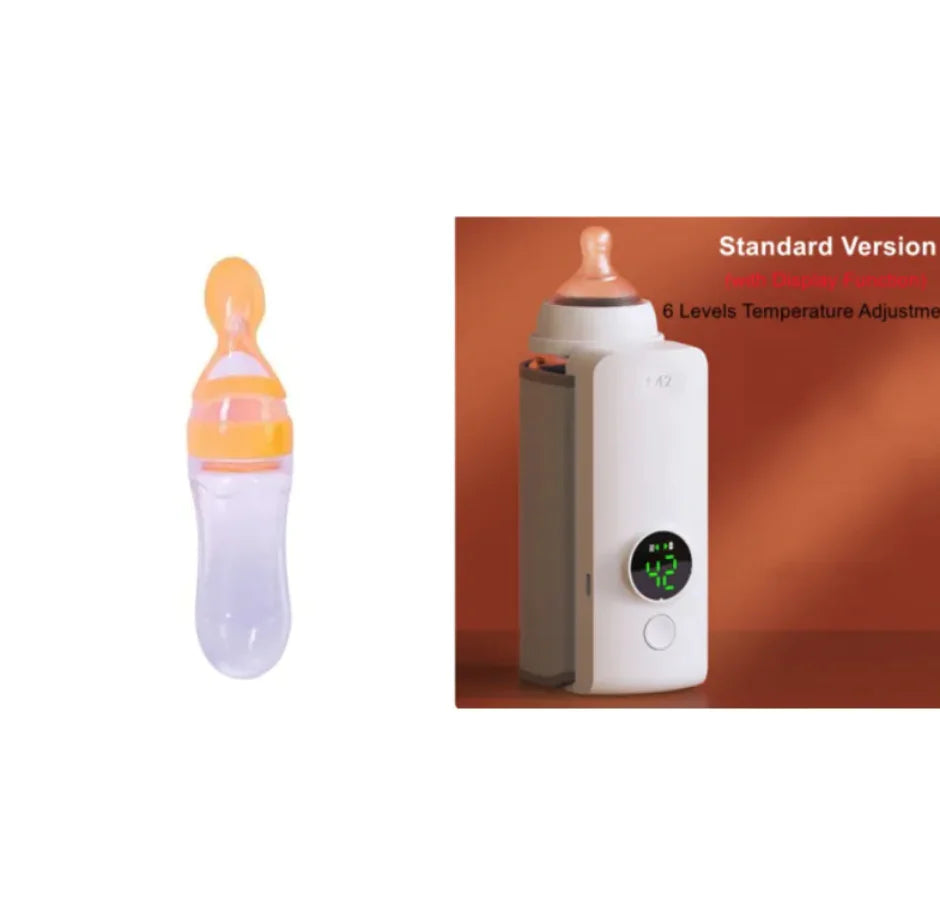 Portable Wireless Baby Bottle Warmer by Endo33 Markets