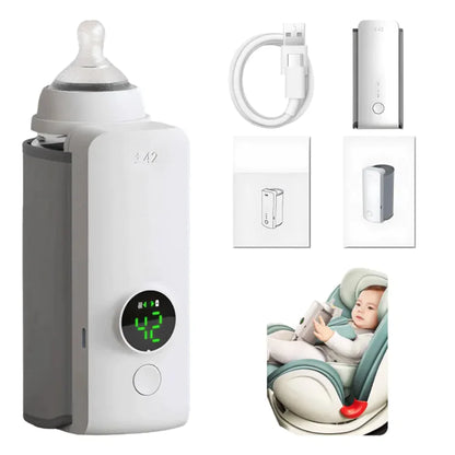 Portable Wireless Baby Bottle Warmer by Endo33 Markets