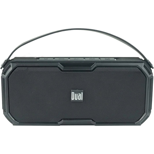 Dual Electronics LUBTWS6 Wireless Portable Bluetooth Speaker TruWireless Bluetooth Stereo Waterproof & Dustproof IP67 360 Degree Rich Dynamic Sound 100ft Wireless Range 15 Hour Playtime by Endo33 Markets
