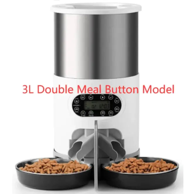 Double Meal Dispenser for Pets by Endo33 Markets