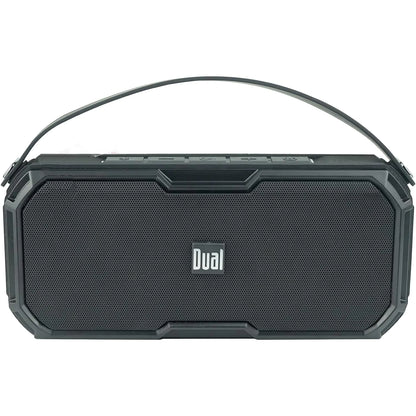 Dual Electronics LUBTWS6 Wireless Portable Bluetooth Speaker TruWireless Bluetooth Stereo Waterproof & Dustproof IP67 360 Degree Rich Dynamic Sound 100ft Wireless Range 15 Hour Playtime by Endo33 Markets