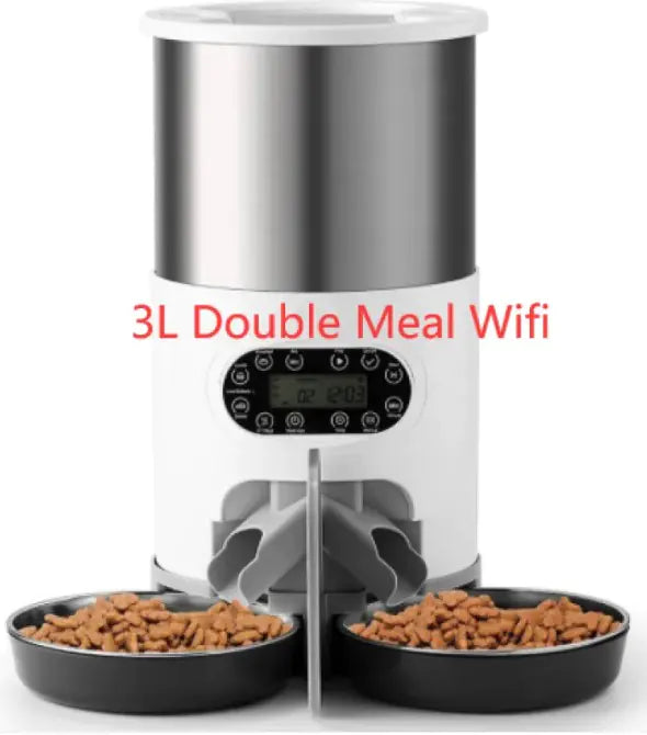 Double Meal Dispenser for Pets by Endo33 Markets