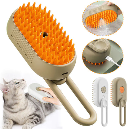Steam Cleaning/Massaging Brush for Pets by Endo33 Markets