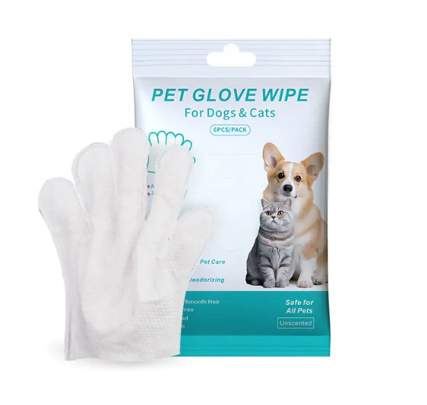 Pet Cleaning Gloves & Wipes by Endo33 Markets