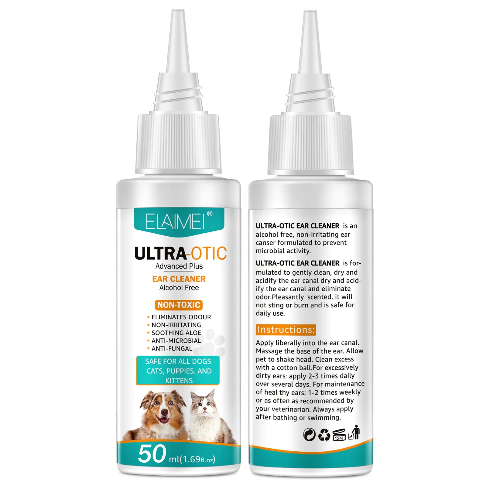 Pet Ear Cleaner 50ml by Endo33 Markets
