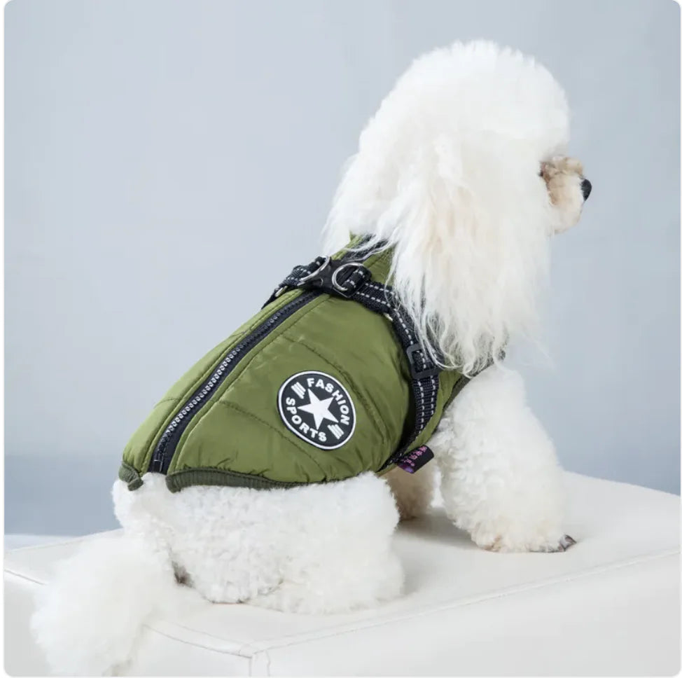 Padded Ski Vest For Pets by Endo33 Markets