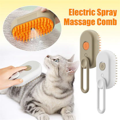 Steam Cleaning/Massaging Brush for Pets by Endo33 Markets