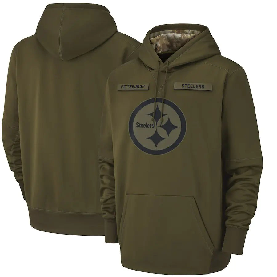 Men's NFL Tribute Loose Fit Hoodie Sweatshirt by Endo33 Markets