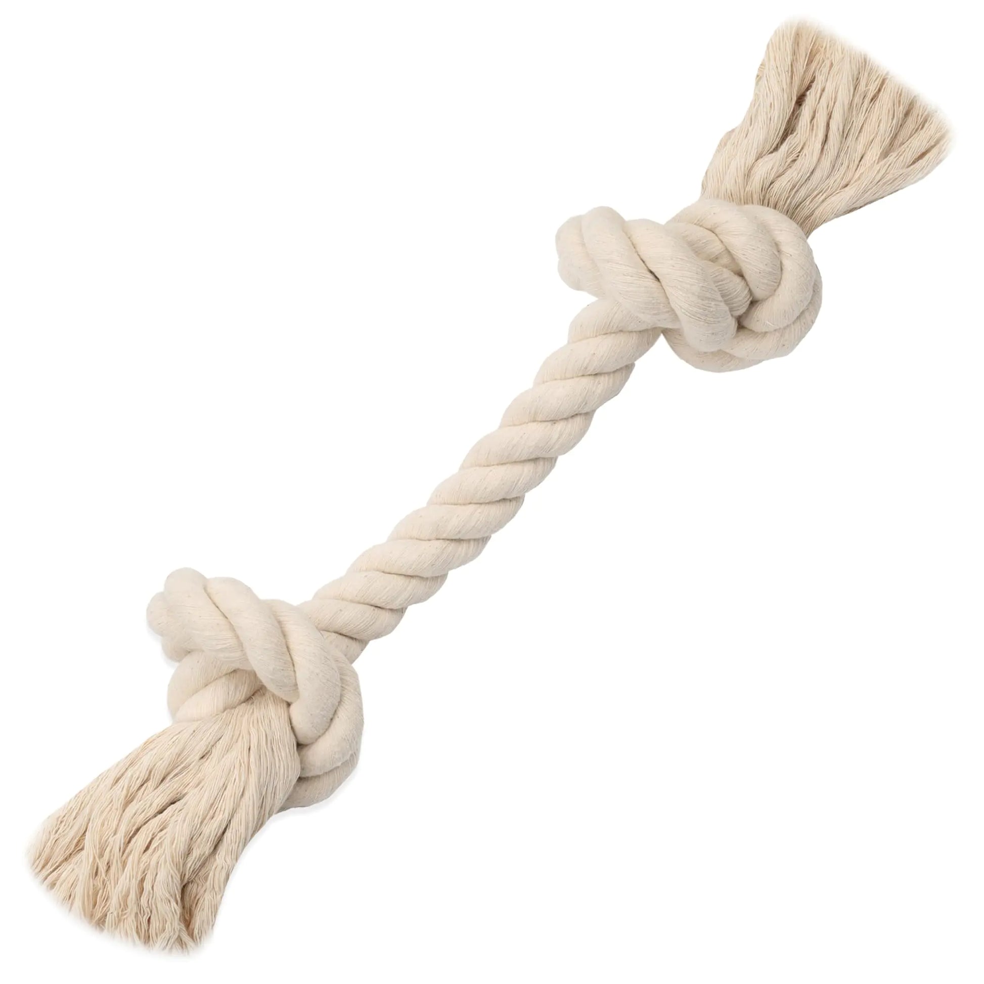 Barida Pet Supplies 100% Natural Cotton Rope Dog Toys Premium White Cotton Dog Chew Toys Puppy Chew Toys for Teething Puppy Toys Small Dogs Medium Dog Toys -Tough Dog Rope Toys by Endo33 Markets