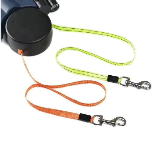 Auto Double Dog Leash by Endo33 Markets