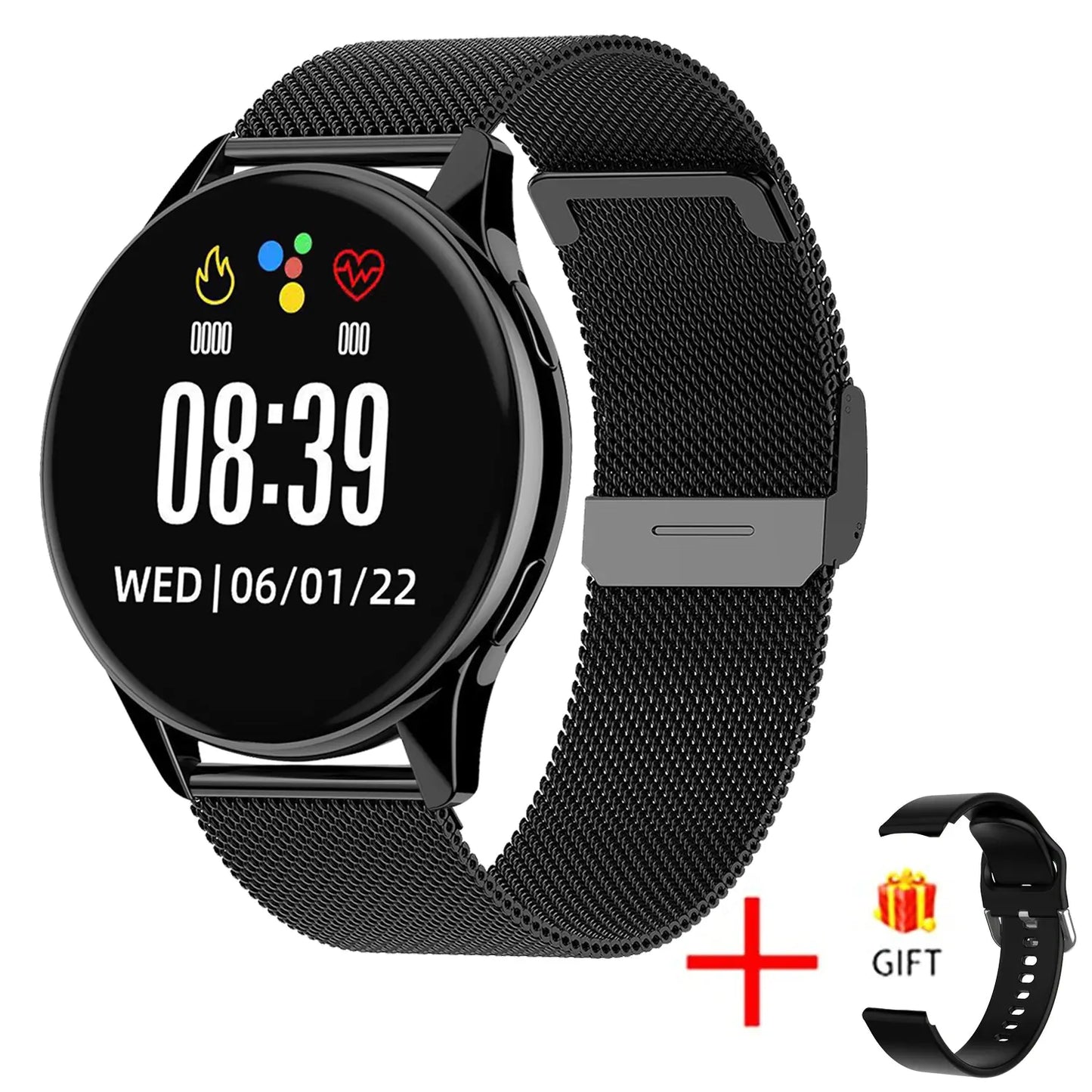 Smartwatch with Health Monitoring and Bluetooth Calls by Endo33 Markets