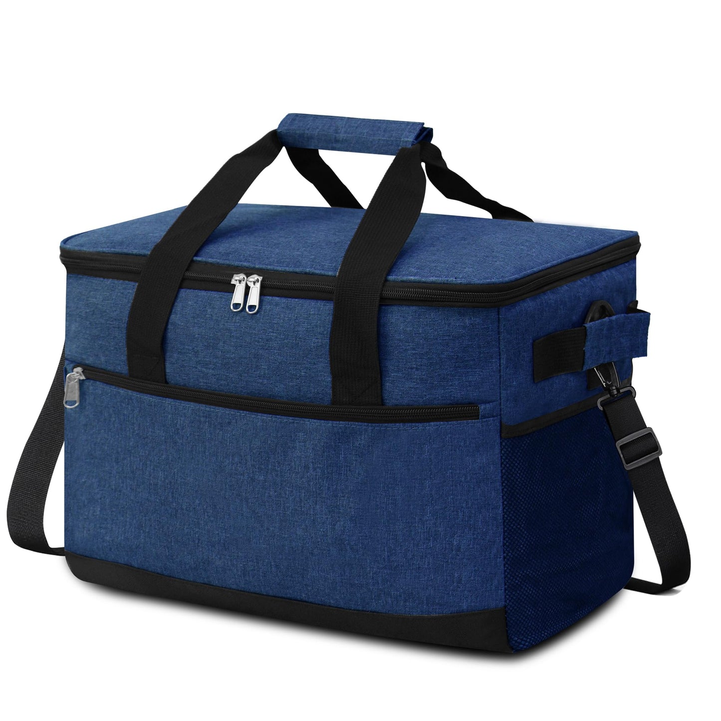 Cool Cooler Bag Large Thermos Cool Bag Insulated Bag Food Delivery Bag Pizza hot Frozen Food Delivery Bag Extra Large Collapsible Leakproof for Picnic Camping Grocery ShoppingBlue by Endo33 Markets