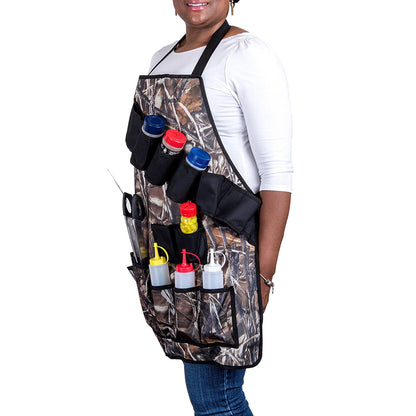 Outdoor Camouflage BBQ Apron and Camping Set by Endo33 Markets