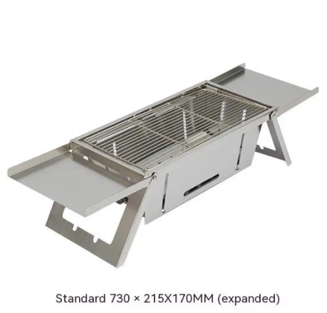 Stainless Steel Outdoor BBQ Grill by Endo33 Markets