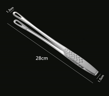 304 Stainless Steel Japanese BBQ Tongs by Endo33 Markets