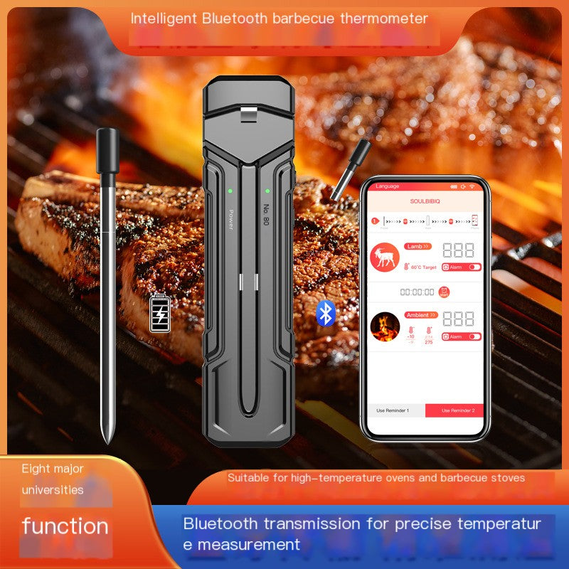 Wireless BBQ Meat Thermometer with Bluetooth for Cooking by Endo33 Markets