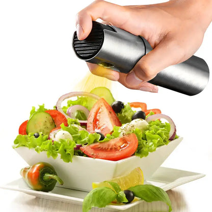 Stainless Steel BBQ Fuel Spray Bottle with Brush & Funnel by Endo33 Markets