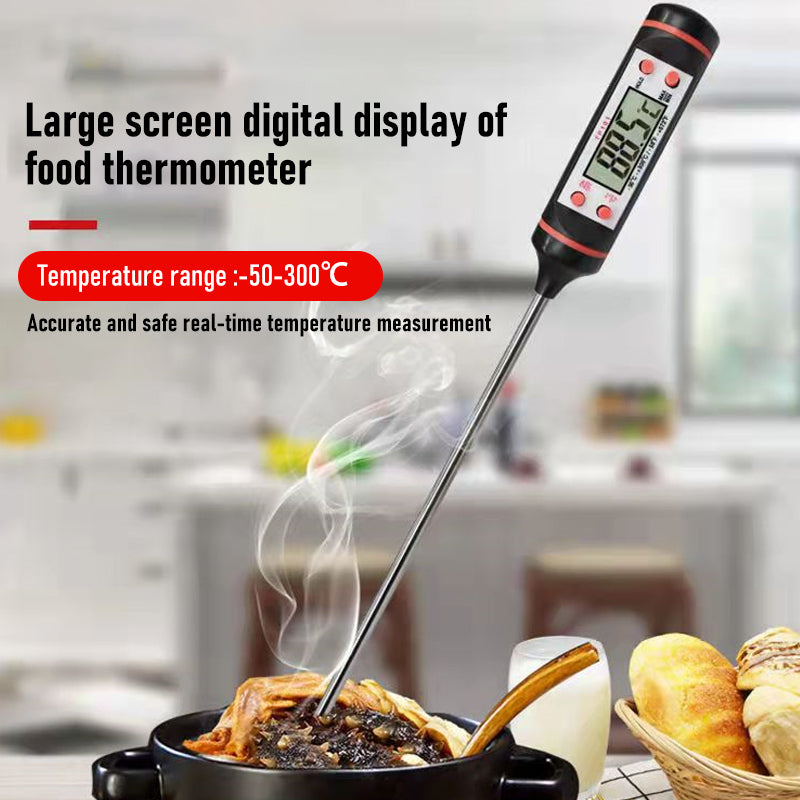 Electronic Thermometer for BBQ and Kitchen Cooking by Endo33 Markets