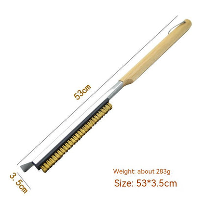 Coconut Shell BBQ Cleaning Brush Kitchen Tool by Endo33 Markets