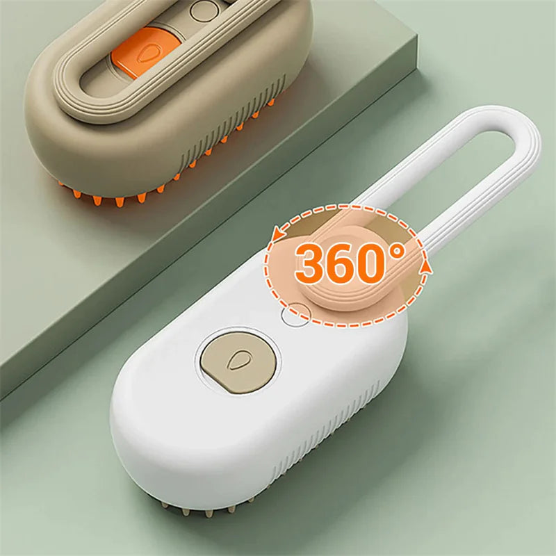 Steam Cleaning/Massaging Brush for Pets by Endo33 Markets