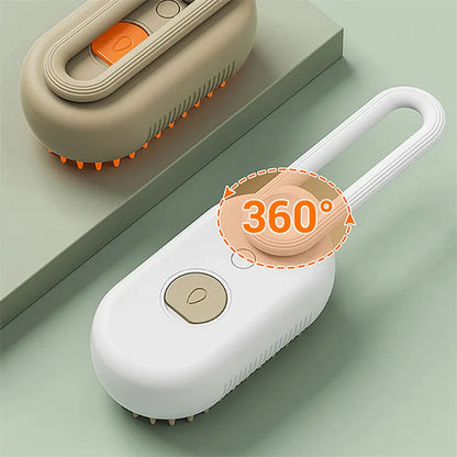 Steam Cleaning/Massaging Brush for Pets by Endo33 Markets