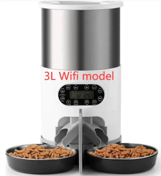 Double Meal Dispenser for Pets by Endo33 Markets