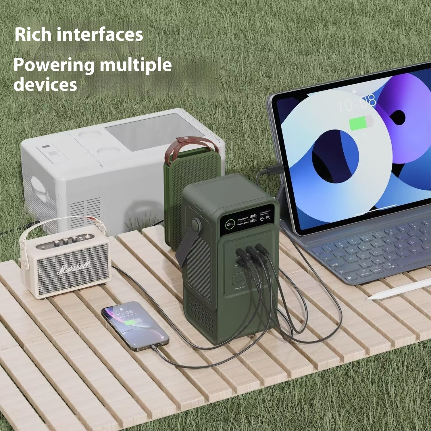 Portable Outdoor High-Capacity Power Bank by Endo33 Markets