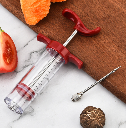 Marinade Injector for BBQ and Turkey Basting by Endo33 Markets