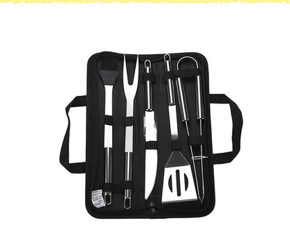 20-Piece Stainless Steel BBQ Tool Set for Grilling by Endo33 Markets