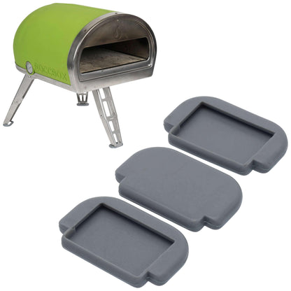 Gozney Roccbox Pizza Oven Grey Rubber feet Surface Protectors pack of 3 by Endo33 Markets