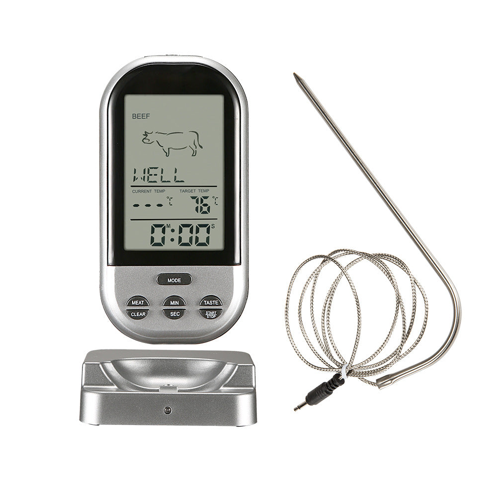 Wireless BBQ Meat Thermometer with Timer for Cooking by Endo33 Markets