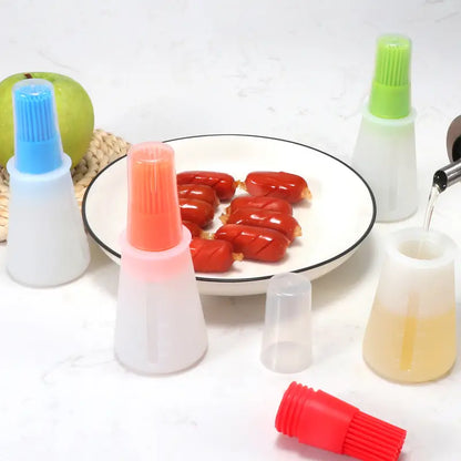 Silicone BBQ Oil Bottle Brush - Heat-Resistant Design by Endo33 Markets