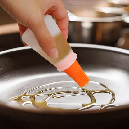 Silicone Basting Brushes for BBQ and Baking (1pc) by Endo33 Markets