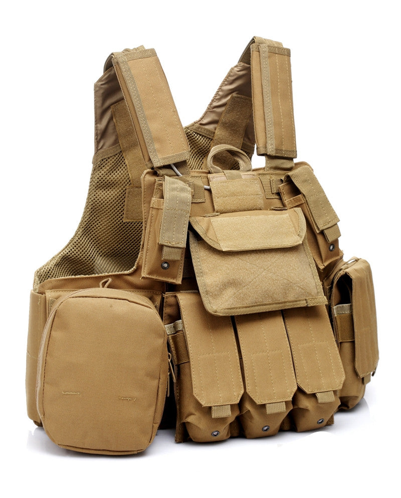 Tactical Vest for Outdoor Camouflage Activities by Endo33 Markets