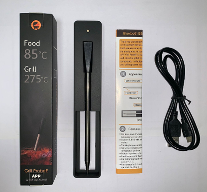 Wireless Bluetooth BBQ Meat Thermometer with App by Endo33 Markets
