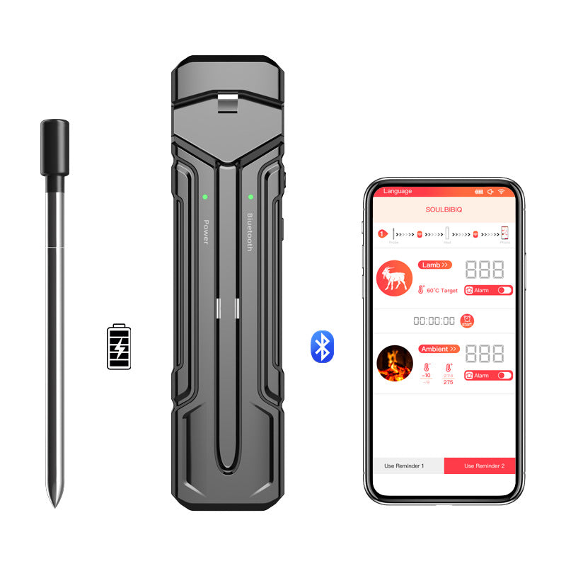 Wireless BBQ Meat Thermometer with Bluetooth for Cooking by Endo33 Markets