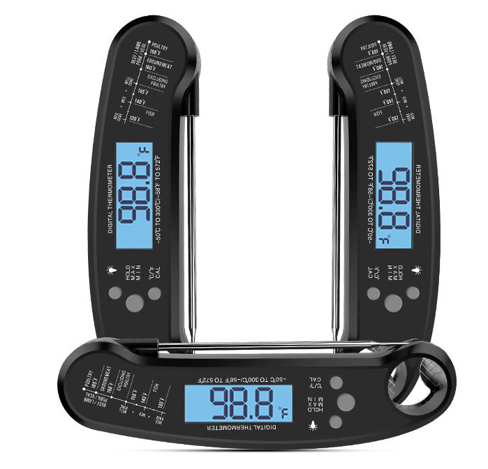 Gravity-Sensing Digital Meat Thermometer for BBQ by Endo33 Markets