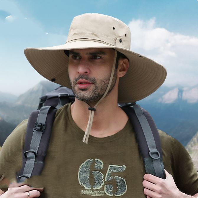 Outdoor Mountaineering Visor Western Cowboy Hat by Endo33 Markets